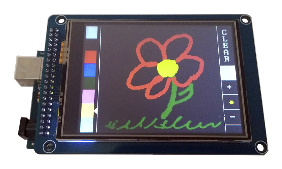 Display LCD TFT 3.2” Touch Screen
